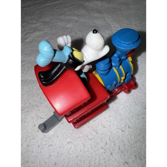 Disney Goofy Train‎ Conductor Toy Figure Vintage Collectible Locomotive Decor - Picture 5 of 10
